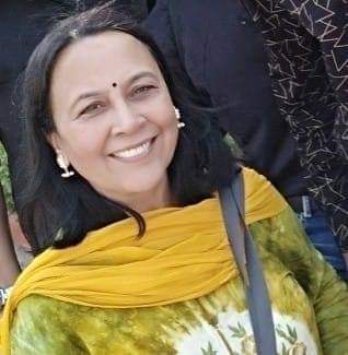 Pratima Nigudkar, student of Swaranjali Kala Sadhak